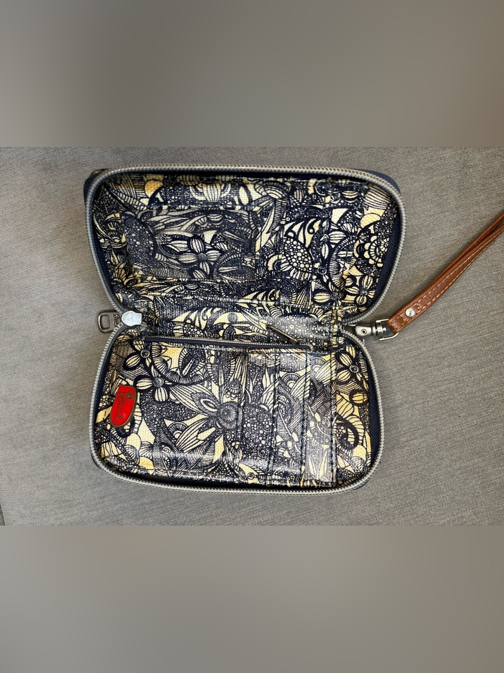 Sakroots Multi Color Spirit Desert Sun “Peace” Wristlet/Wallet - Picture 9 of 10